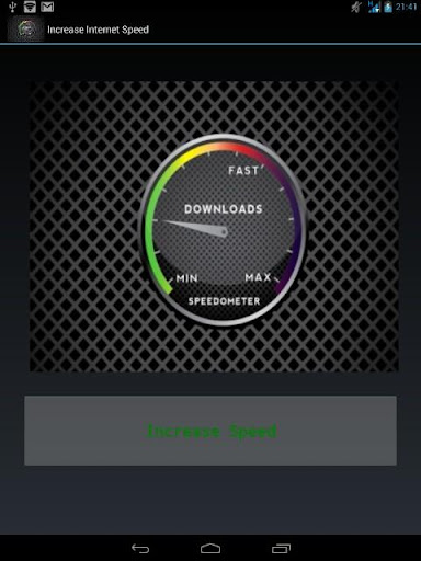 Increase My Internet Speed