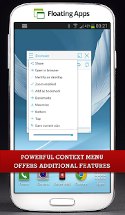 Floating Apps (multitasking) - screenshot thumbnail