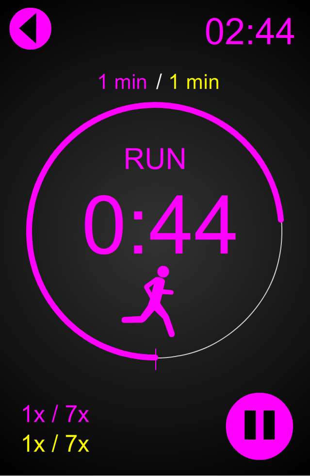 Jogging U RUN IT Screen 2