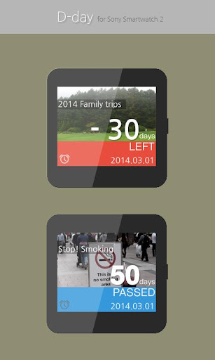 【免費工具App】D-Day Counter for Smart Watch2-APP點子