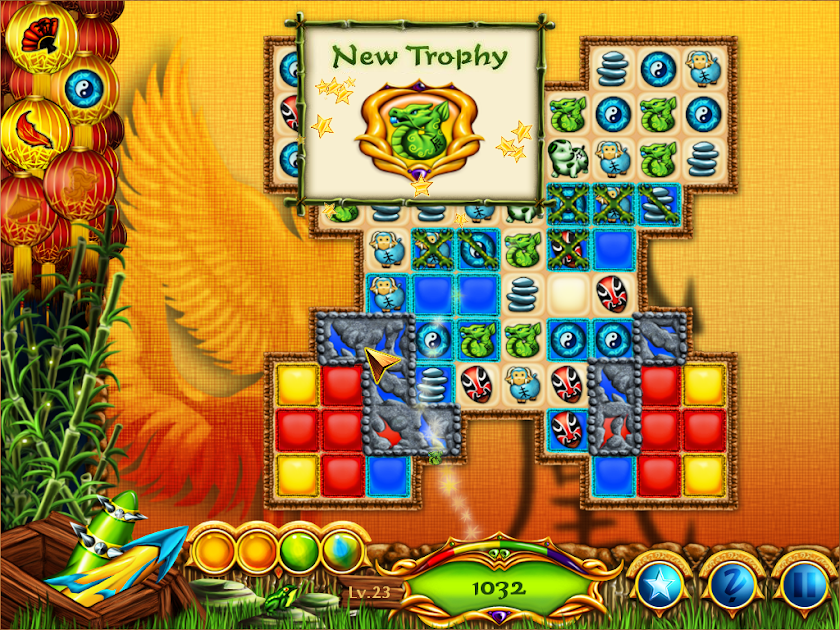 Chinese Dragon - Match 3 (eng) Screen 1