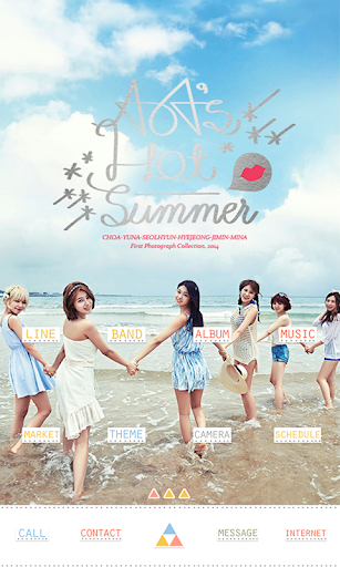 AOA Hot Summer dodol theme