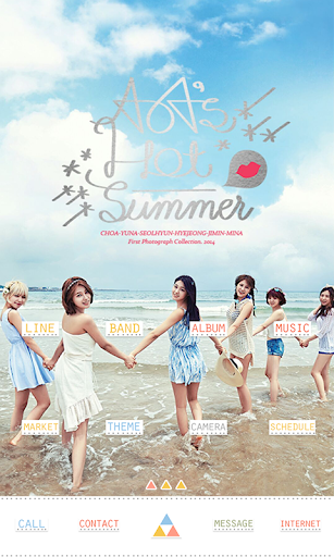 【免費個人化App】AOA Hot Summer dodol theme-APP點子