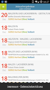 Jobsuche - aktuelle Job App Screenshots 10
