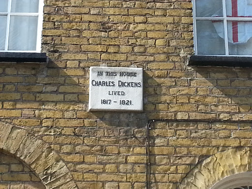 Charles Dicken's Past Residence.