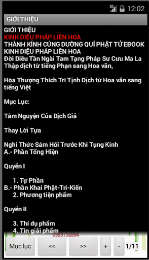 Kinh Phap Hoa offline NoAds