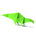 Origami Dinosaur Sample logo