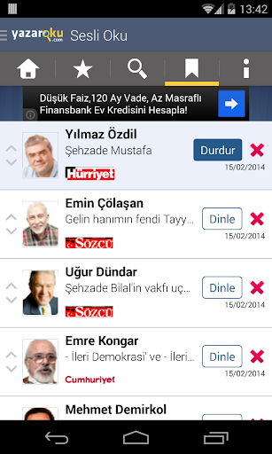 【免費新聞App】Köşe Yazarları - Yazaroku.Com-APP點子