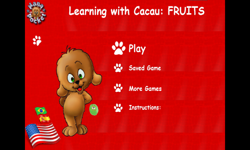 Learning with Cacau: Fruits