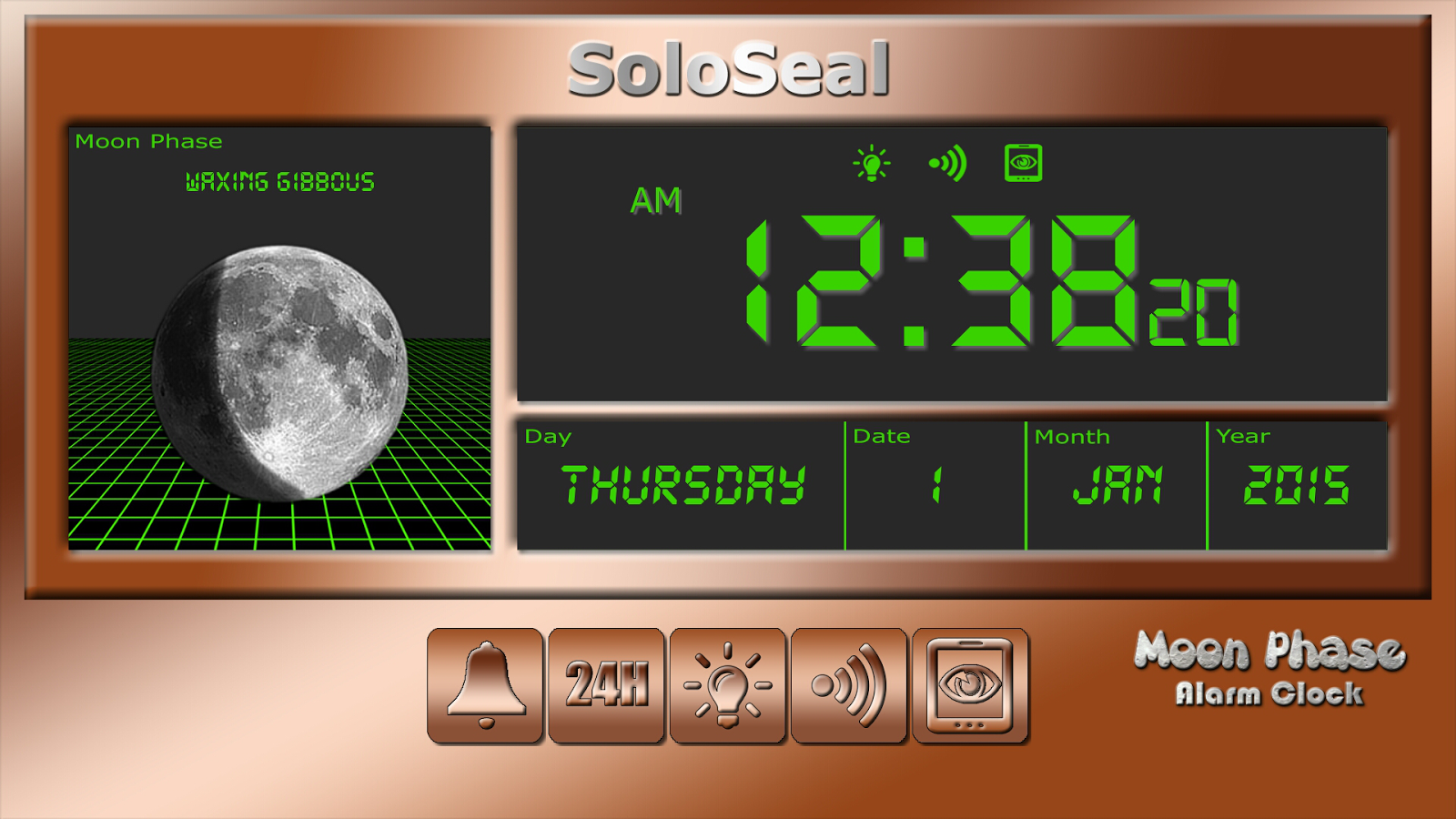 Moon Phase Alarm Clock Android Apps on Google Play