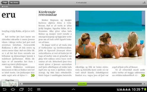 Frettabladid Screenshots 5