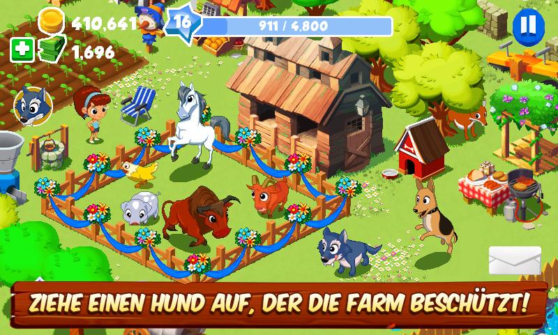 Android application Green Farm 3 screenshort