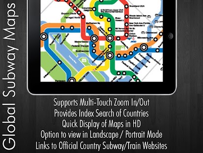 World Train Subway Maps