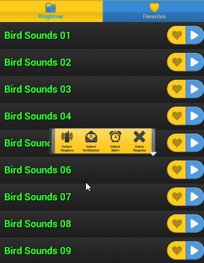 Bird Sounds Ringtones