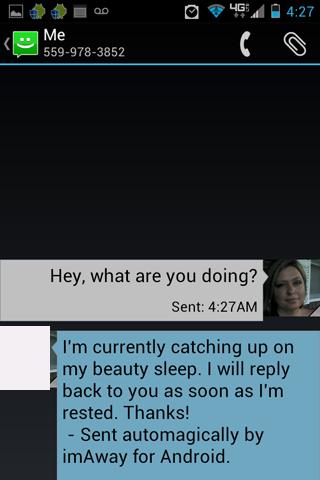 【免費生活App】I'm Away (imaway) AutoResponse-APP點子