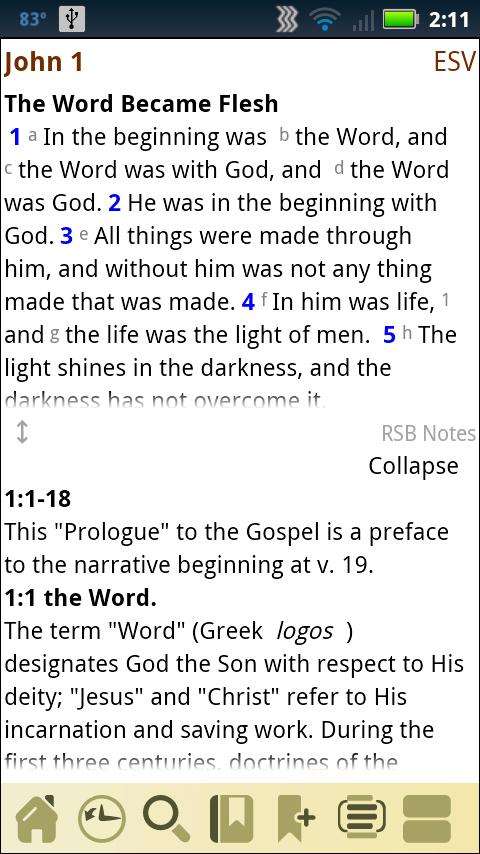 The Reformation Study Bible Screen 2