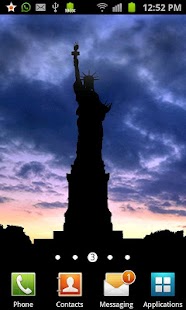 Statue of Liberty Silhouette