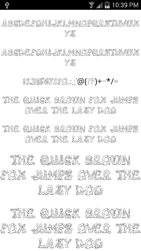 【免費個人化App】Fonts for FlipFont 50 12-APP點子