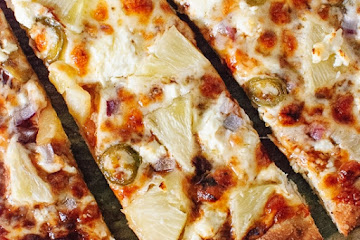 Barbecue Pineapple, Jalapeño and Feta Pizza