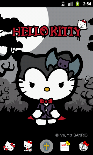 Hello Kitty Vampire Halloween