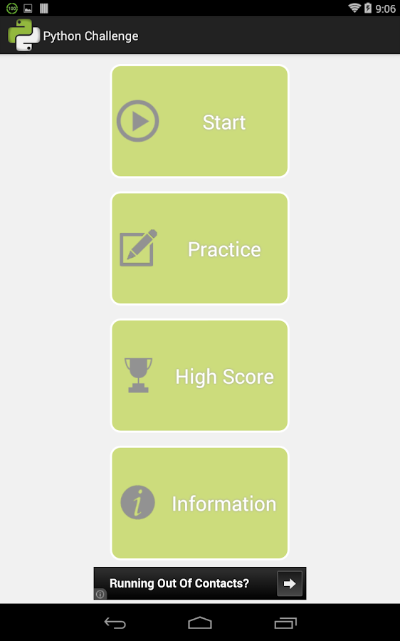   Python Challenge: captura de tela 