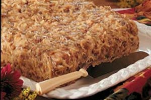 German Chocolate Birthday Cake