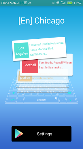 TouchPal Chicago Dictionary