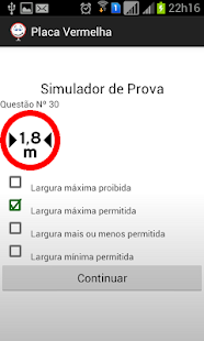 Placas de Transito Vermelha Screenshots 1