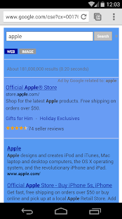 Free Blue Search for Google™ APK