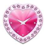 Heart clock widget -Me Clock Apk