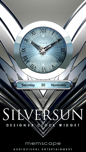 SILVERSUN Designer Clock