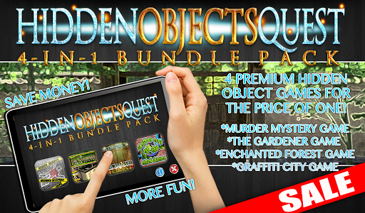 Hidden Objects Quest 4 in 1