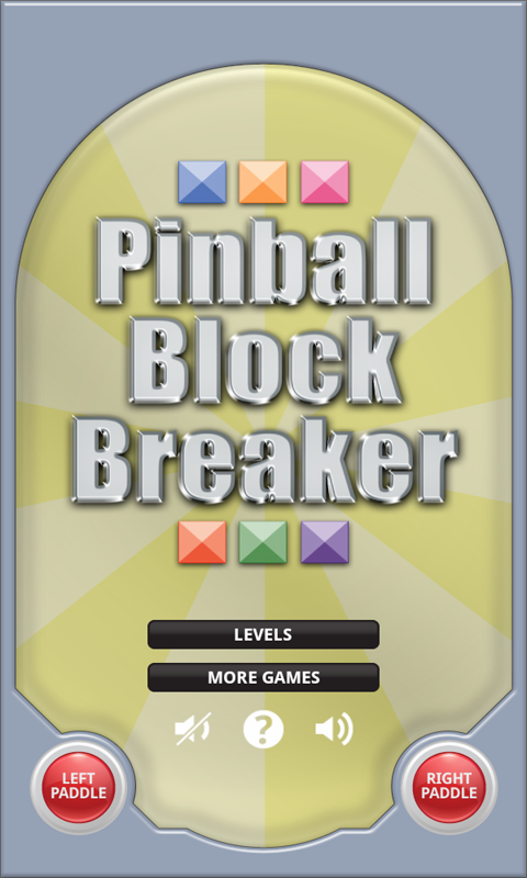 Pinball Block Breaker Screen 1