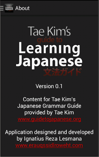 Learning Japanese