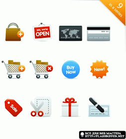 ecom 20套高品质免费网页图标