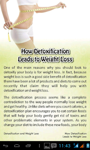 【免費健康App】Detox Weight Loss-APP點子