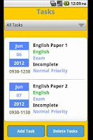 College Timetable APK ภาพหน้าจอ #5