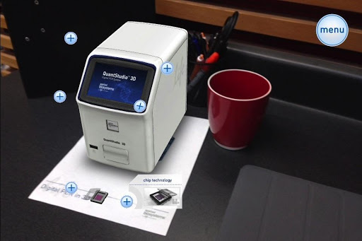 Digital PCR in 3D