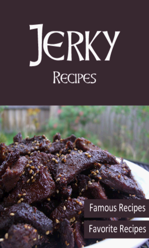 Android application Jerky Recipes Cookbook screenshort