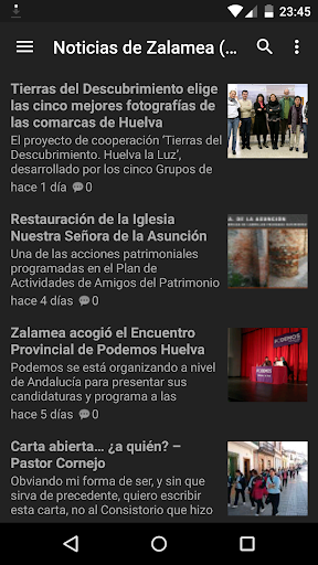 【免費新聞App】Zalamea Actualidad-APP點子