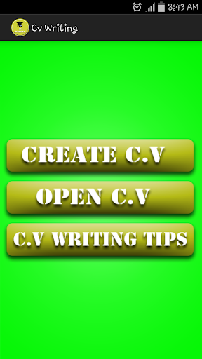 CV Writing