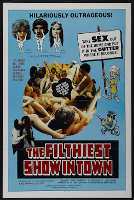 The Filthiest Show in Town (1973, USA) movie poster