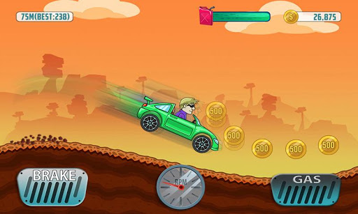 Cars Hill Climb Race