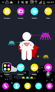 Free Dreaming boy icon theme APK for Android