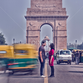couple at india gate by Tarun Jha - Wedding Other