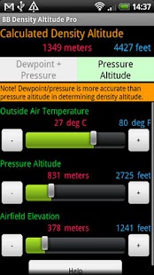 Lastest BB Density Altitude Calculator APK for Android