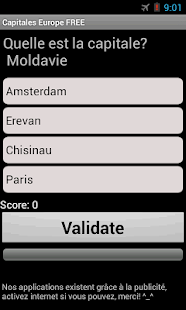 Free Capitales Europe Quizz FREE APK for Android