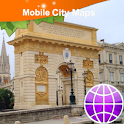 Montpellier Street Map logo