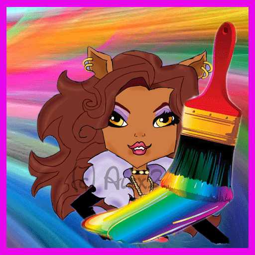 Clawdeen Coloring Monster