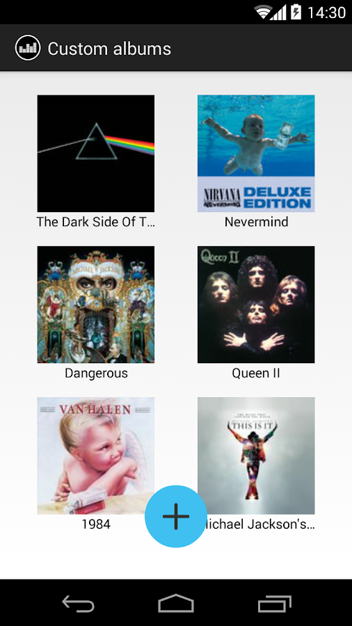 Muzei Deezer Albums - screenshot